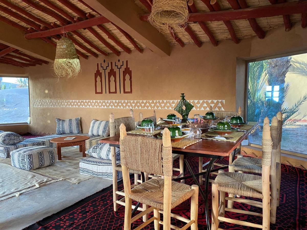 Camp Auberge Sahara Marokko M’hamid El Ghizlane Exterior foto