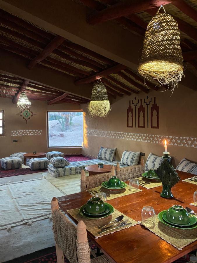 Camp Auberge Sahara Marokko M’hamid El Ghizlane Exterior foto